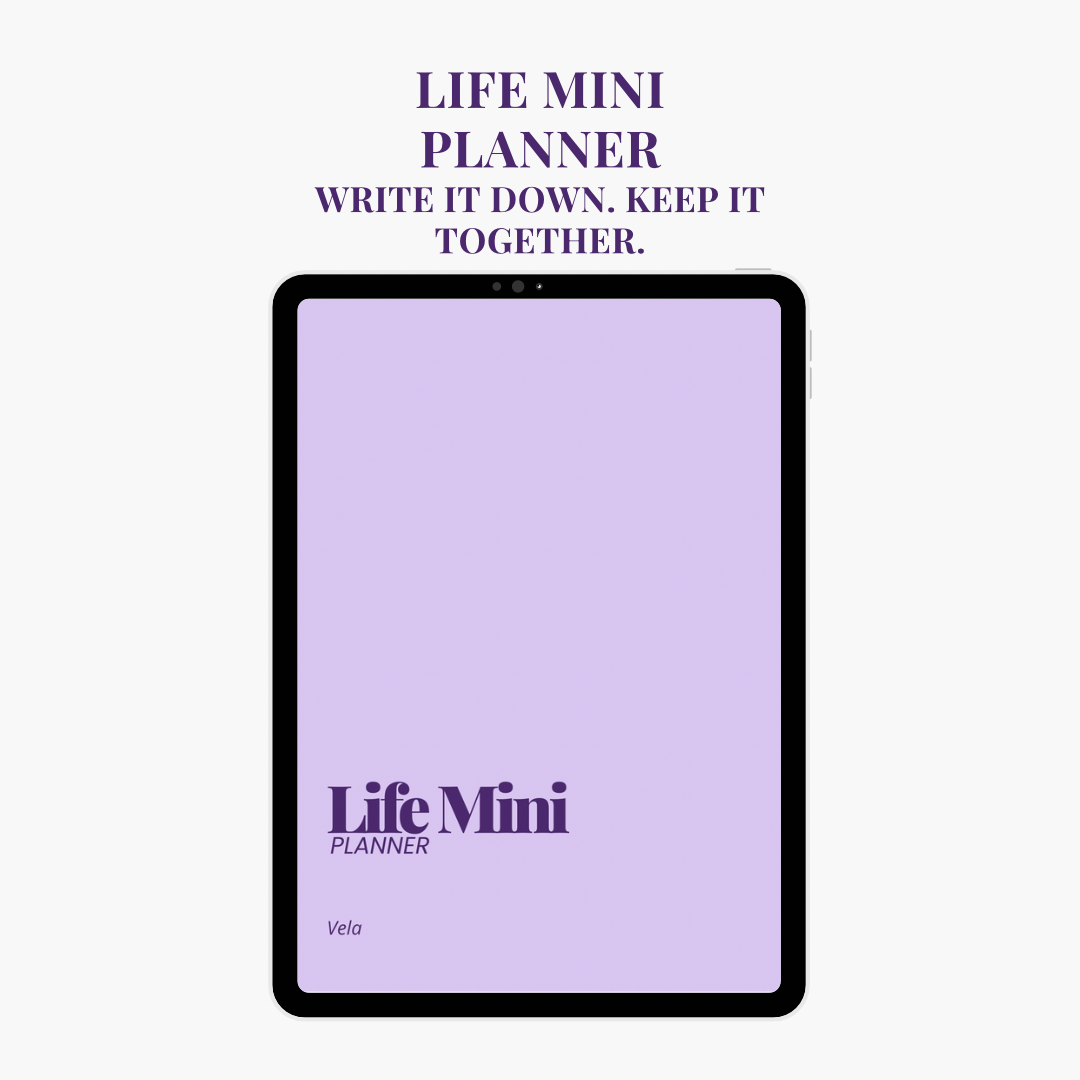 MINI LIFE PLANNER