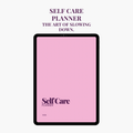 SELF CARE PLANNER
