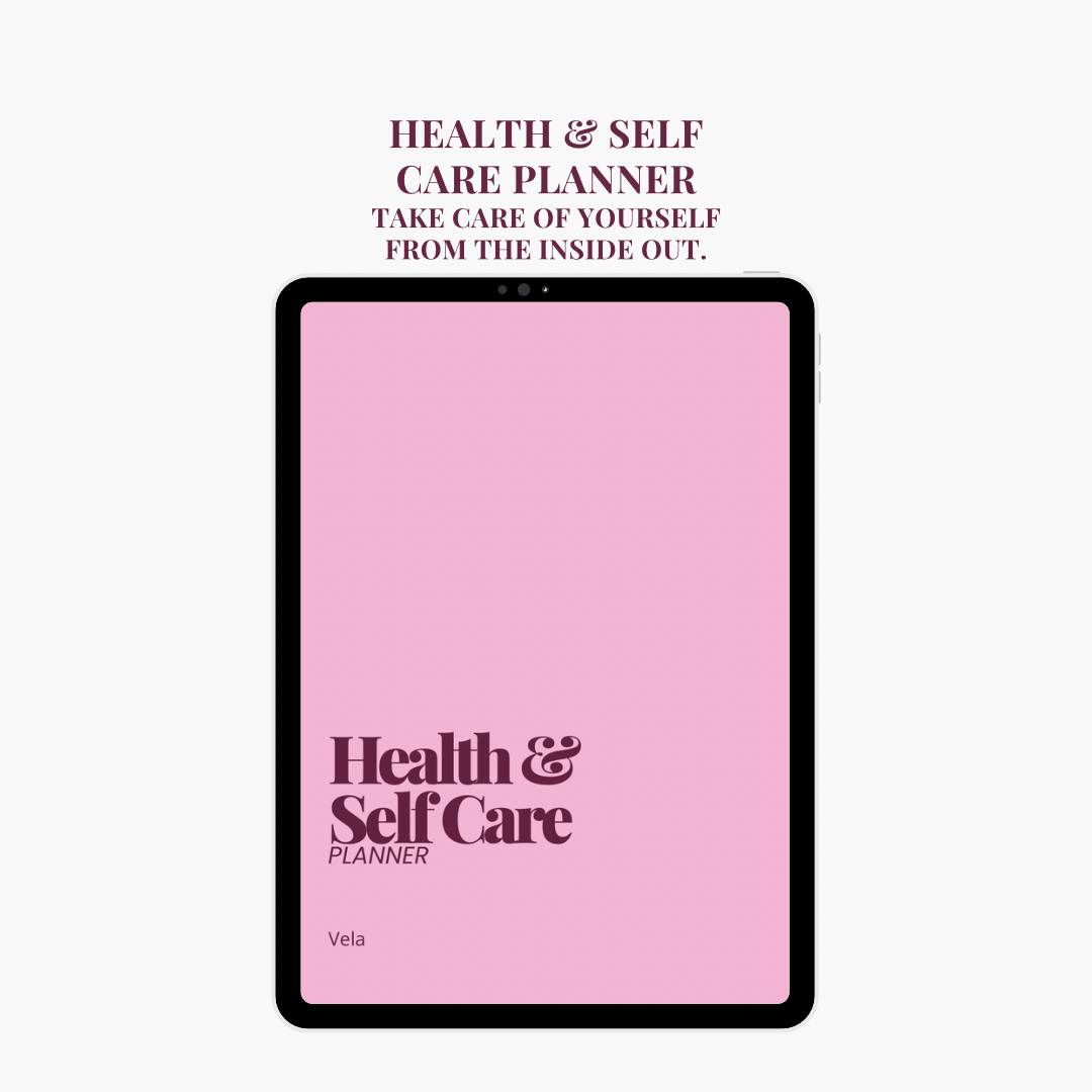 HEALTH & SELF CARE PLANNER