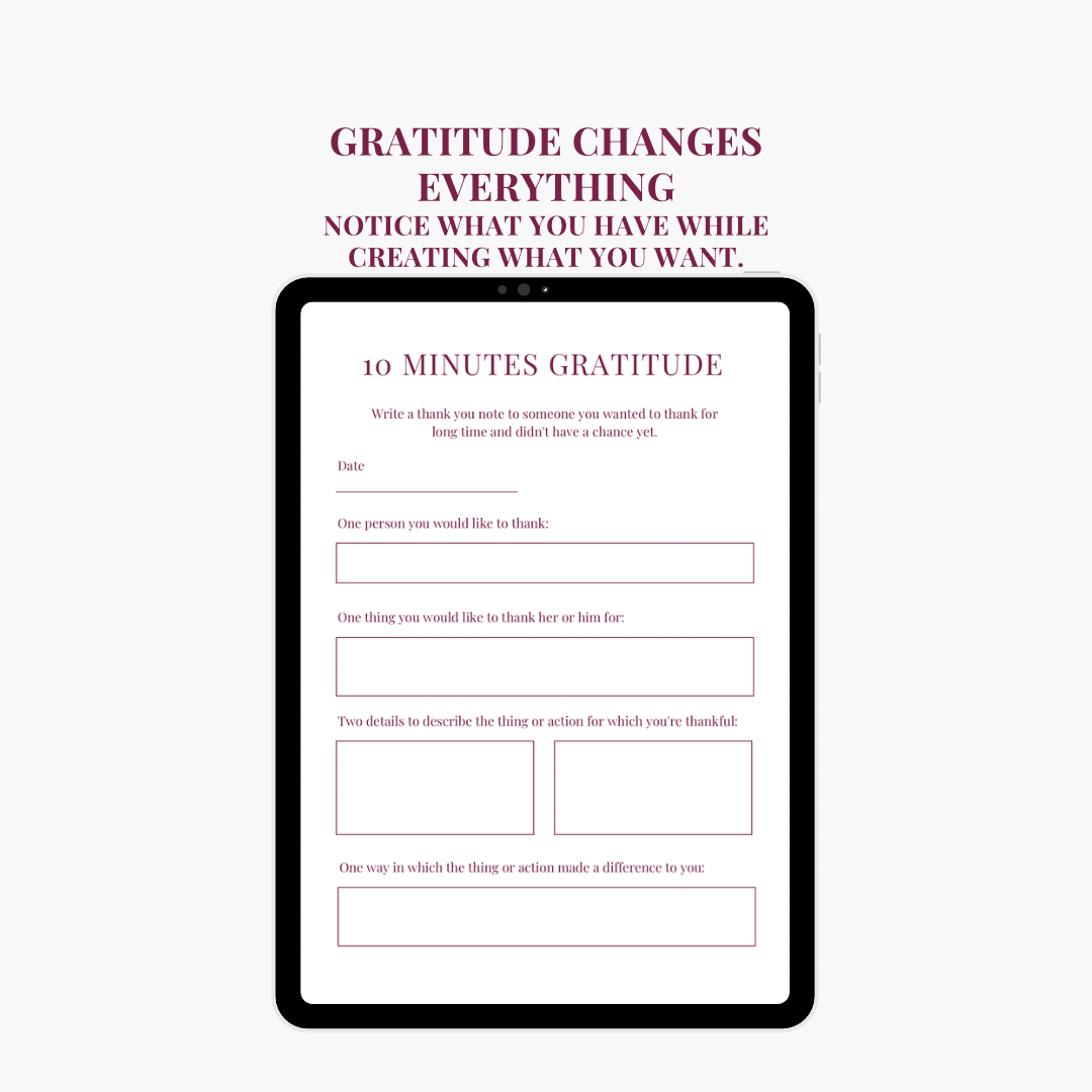 MANIFESTATION JOURNAL