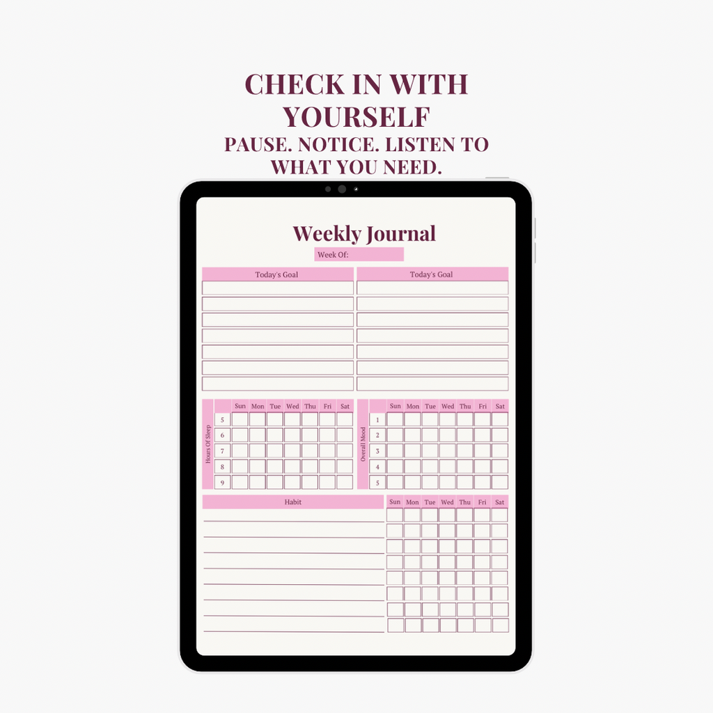 HEALTH & SELF CARE PLANNER