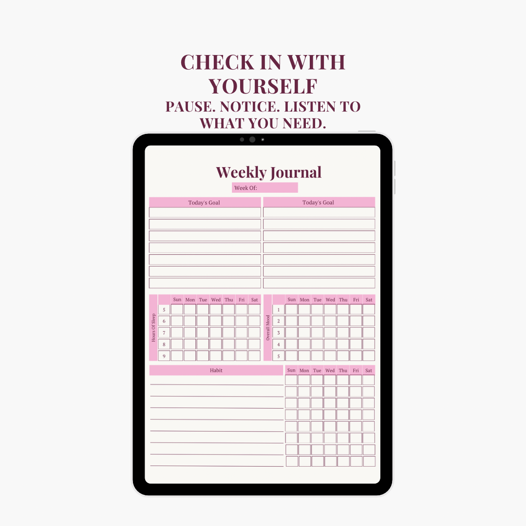 HEALTH & SELF CARE PLANNER