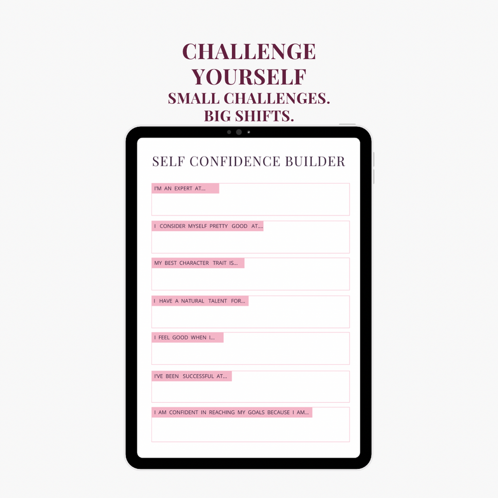 SELF CONFIDENCE PLANNER
