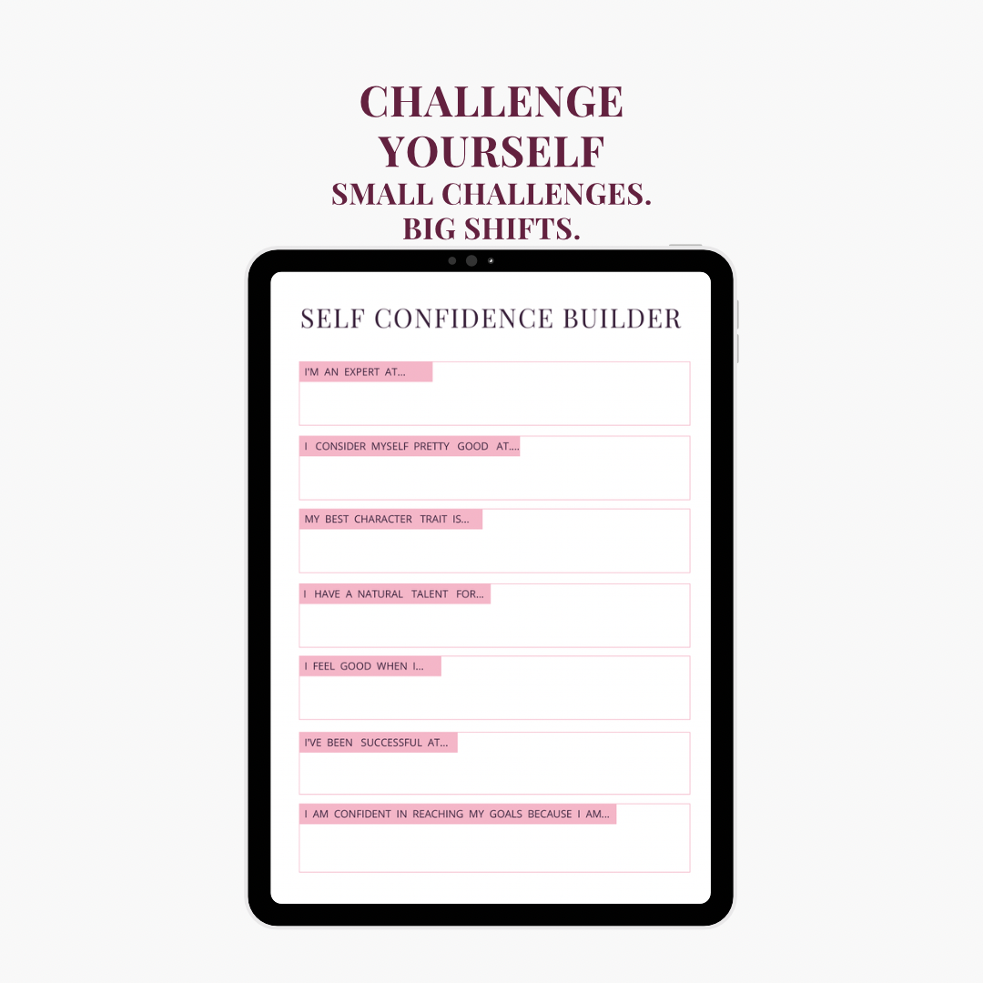 SELF CONFIDENCE PLANNER