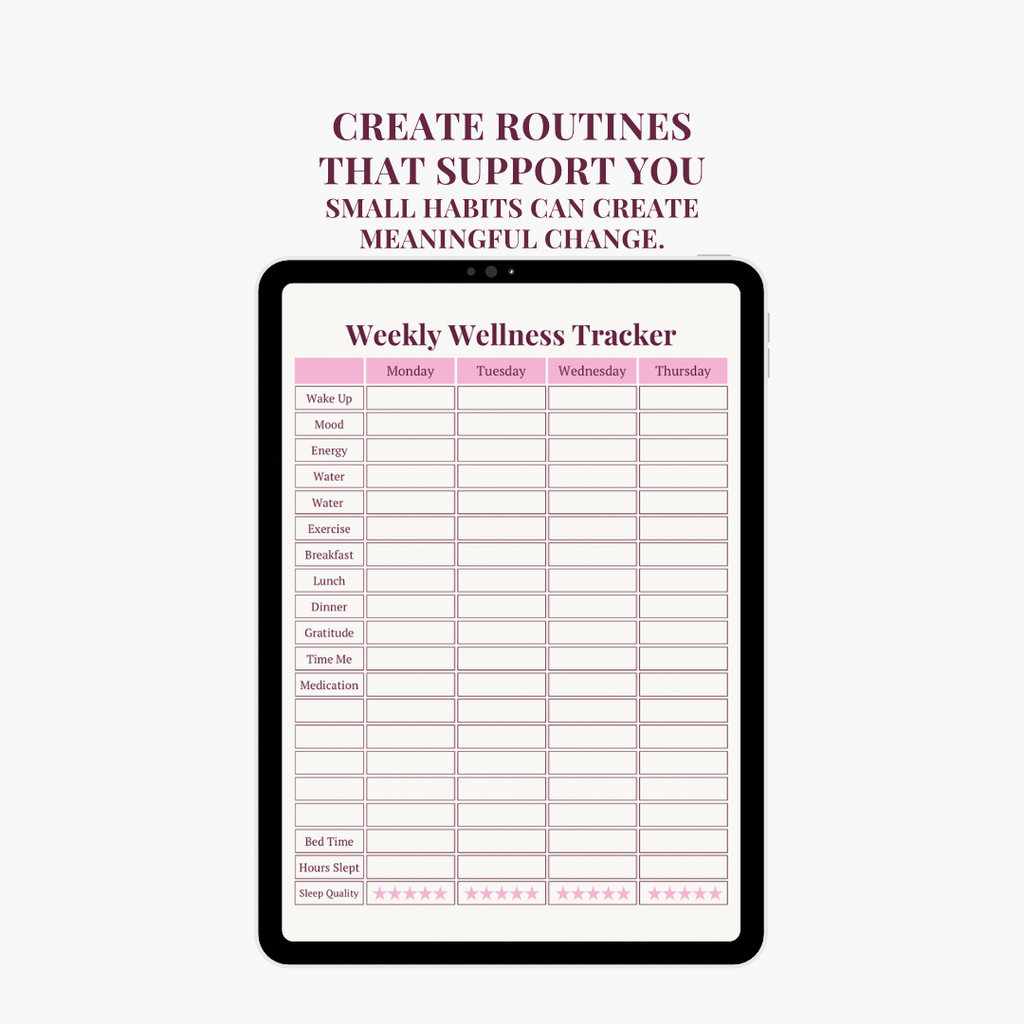 HEALTH & SELF CARE PLANNER