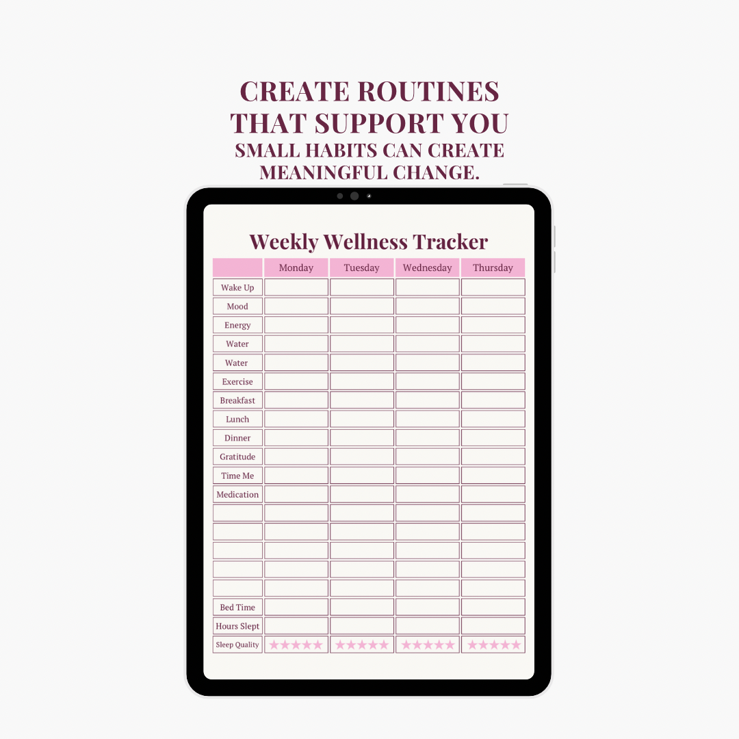 HEALTH & SELF CARE PLANNER