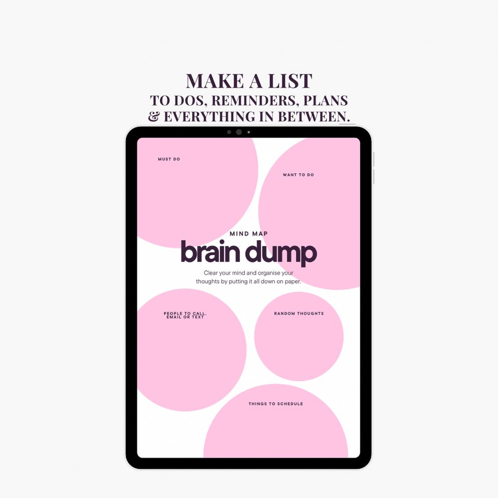 BRAIN DUMP PLANNER