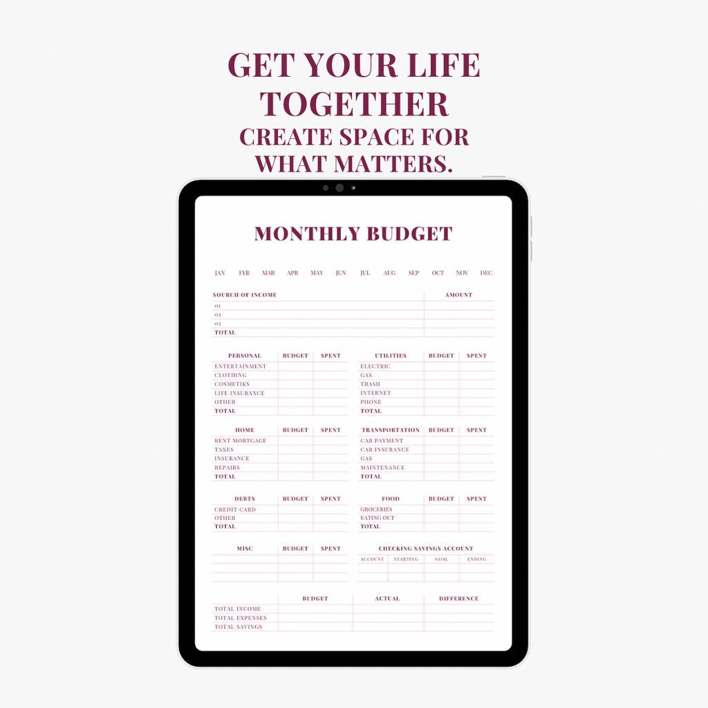 LIFE PLANNER