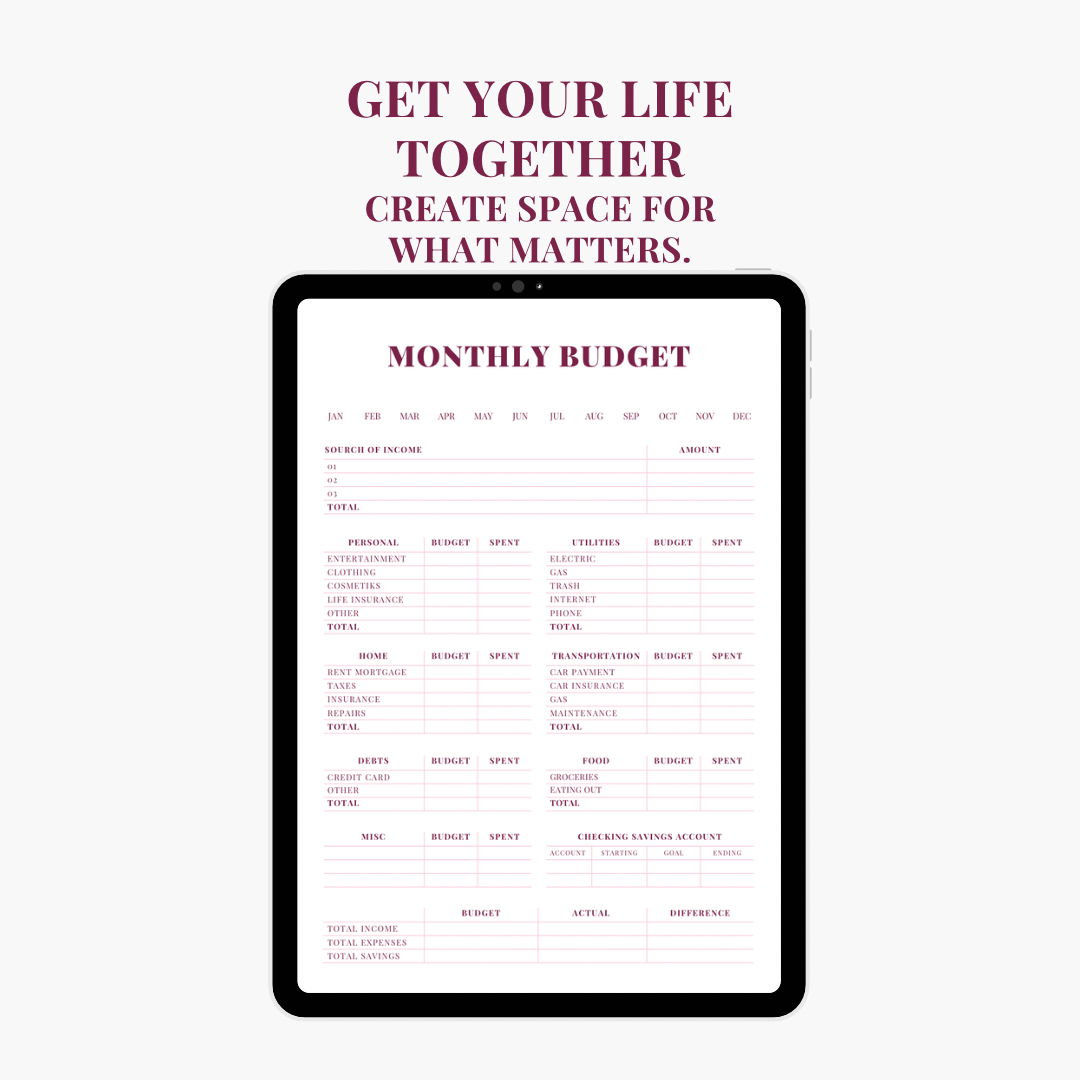 LIFE PLANNER
