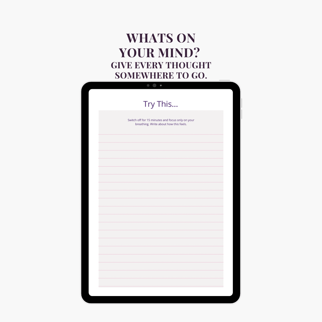 CALMING YOUR MIND JOURNAL