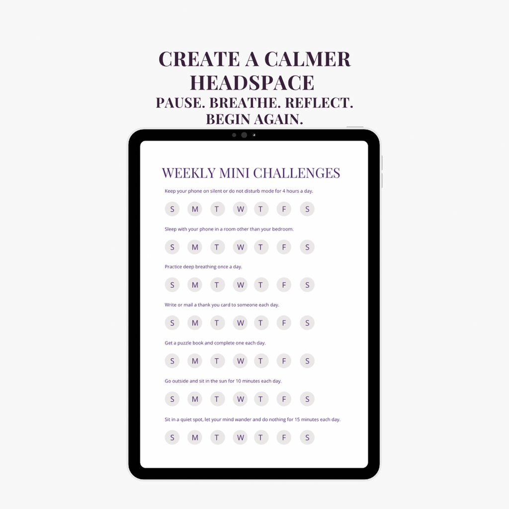 CALMING YOUR MIND JOURNAL