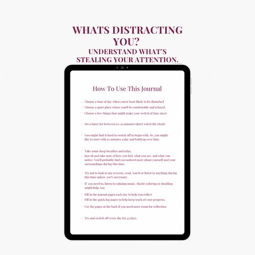DIGITAL DETOX JOURNAL