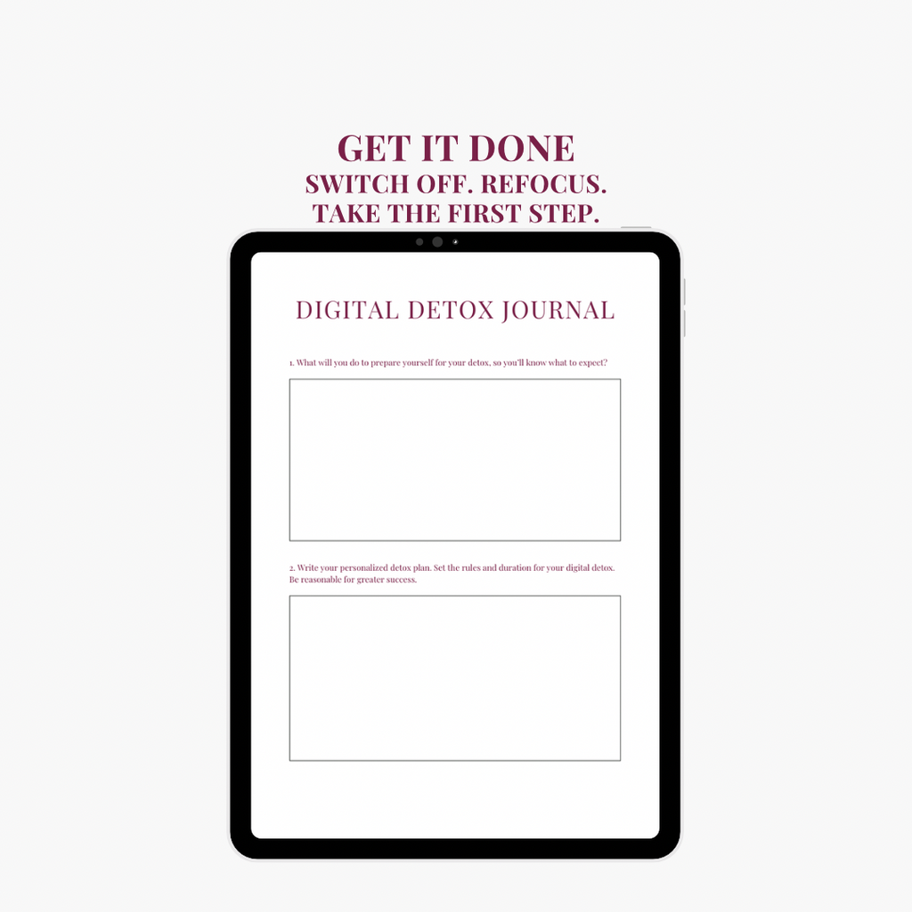 DIGITAL DETOX JOURNAL