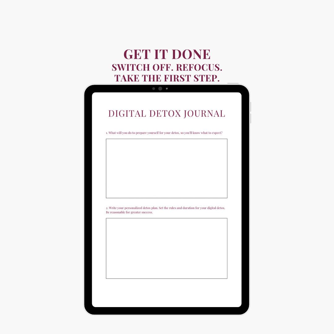 DIGITAL DETOX JOURNAL